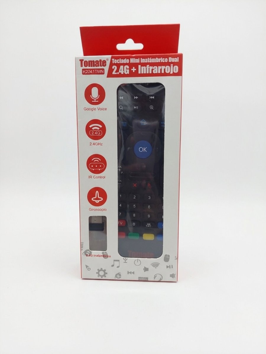 CONTROL UNIVERSAL  TECLADO TOMATE K2041TWN