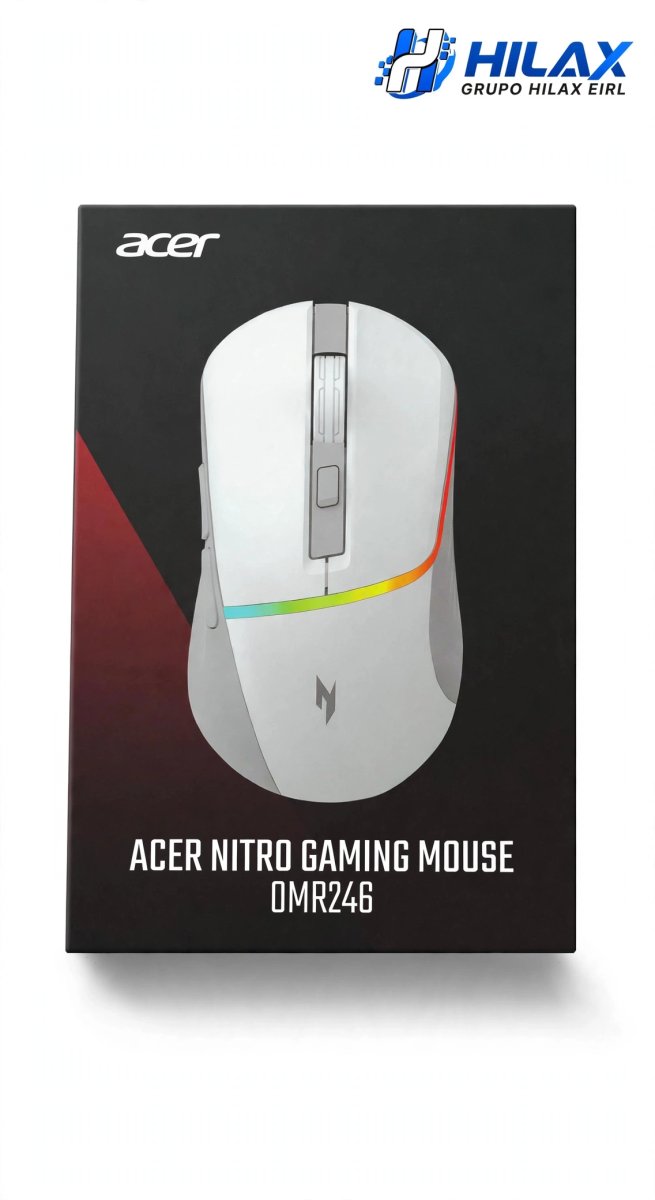 MOUSE GAMER ACER NITRO OMR246 BLANCO