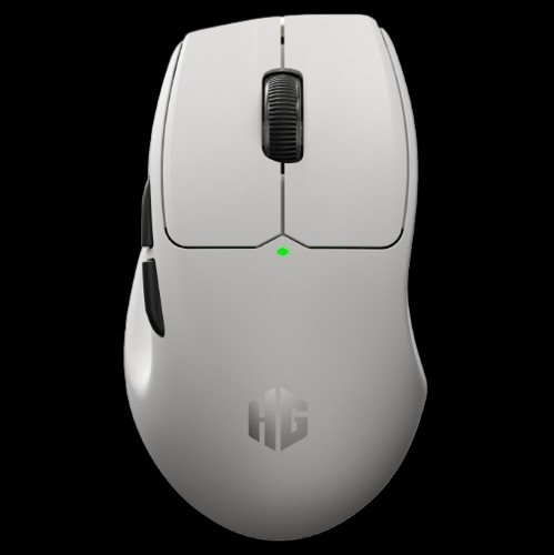 MOUSE GAMER HALION LASER M703 12800DPI 6B BLANCO RECARGABLE