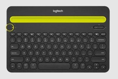 TECLADO WIRELESS LOGITECH K480 BLUETOOTH BLACK
