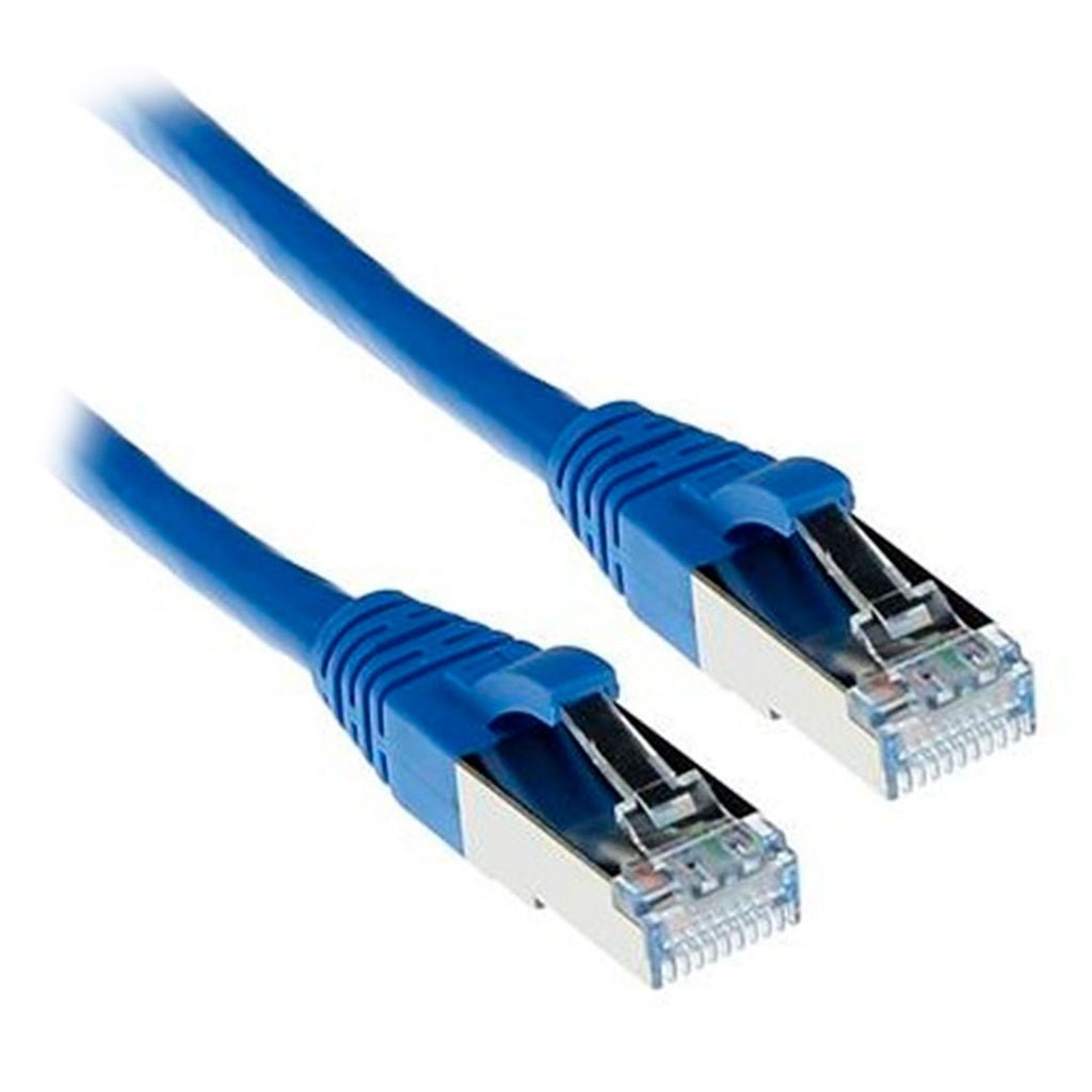 PATCH CORD SATRA 1MT S/FTP LSZH AZUL