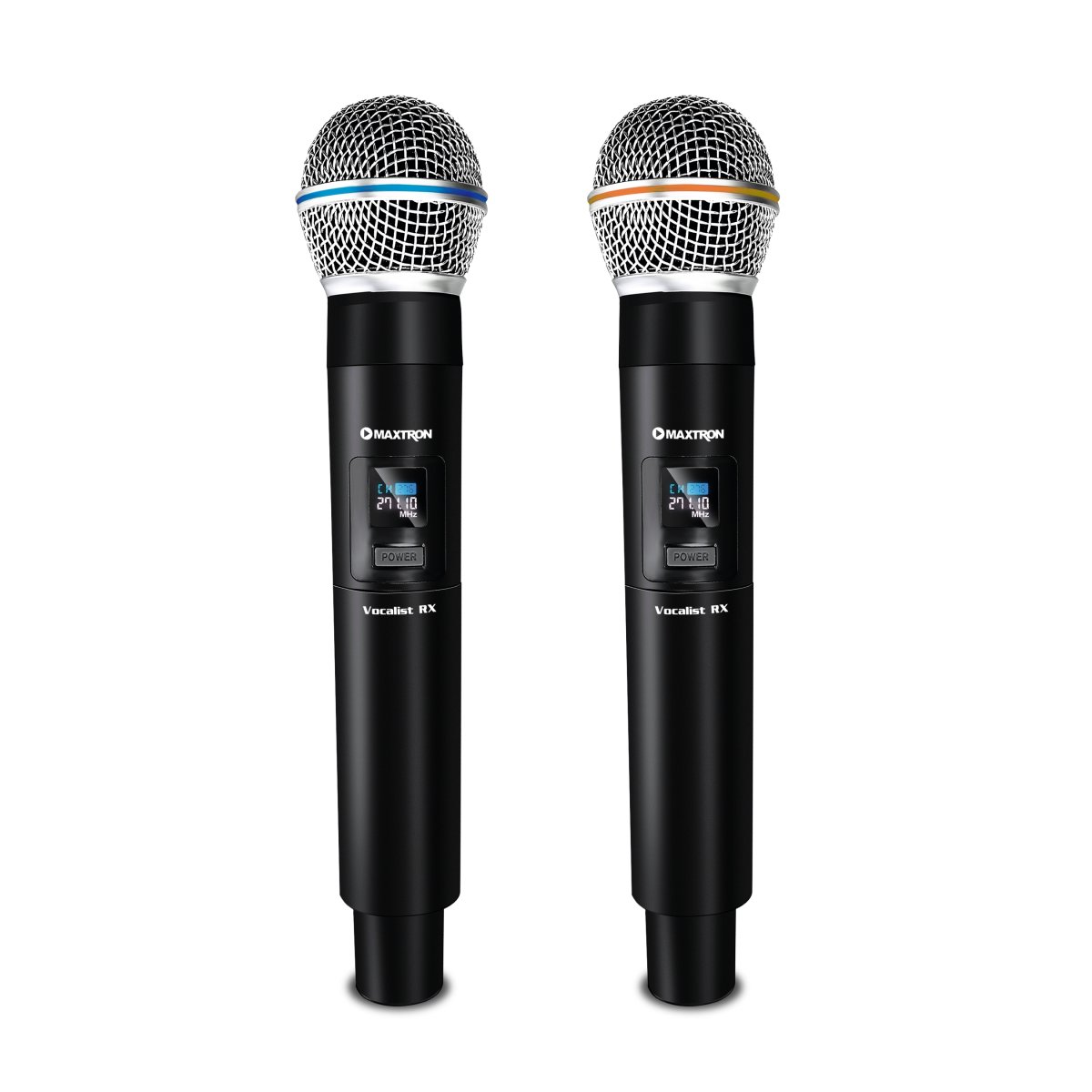 MICROFONO INALAMBRICO DUAL MAXTRON VOCALIST RX MX7238RX