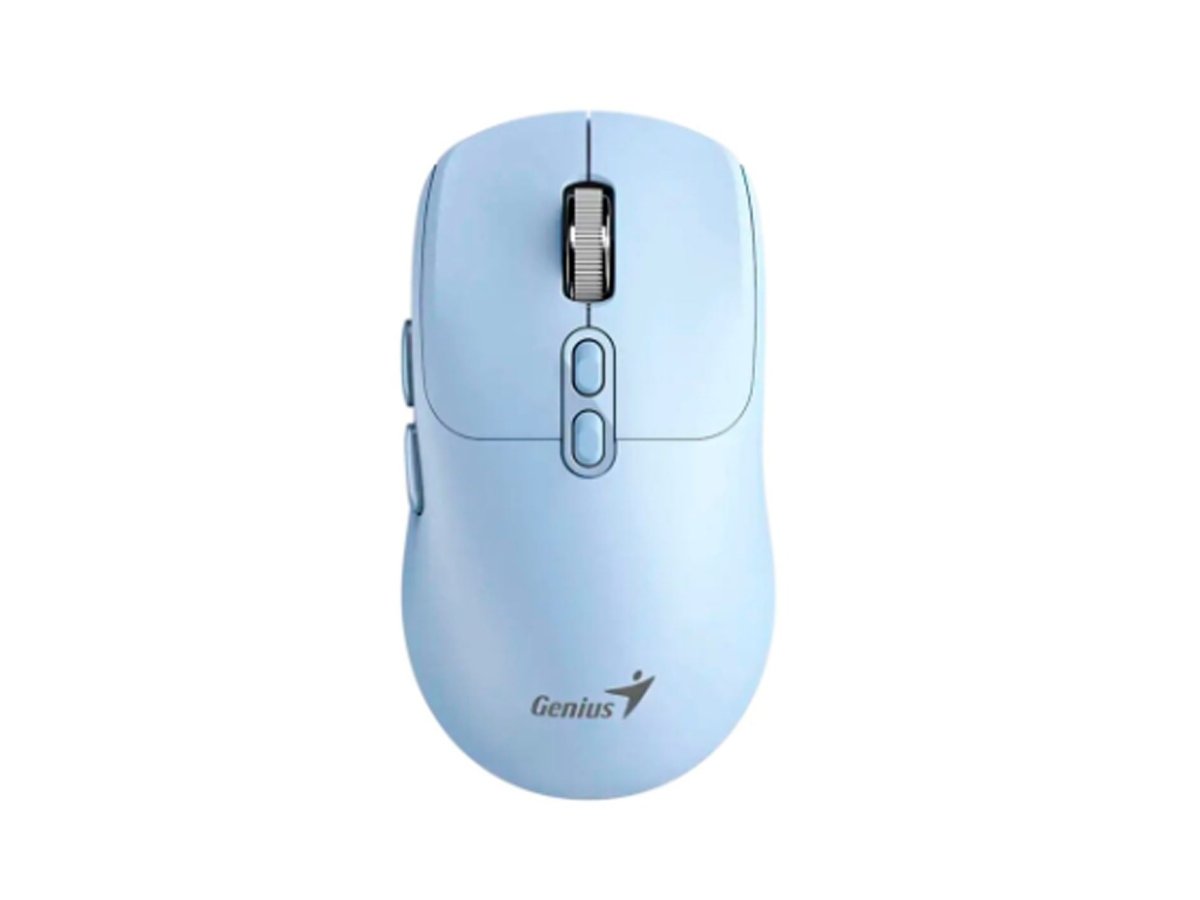 MOUSE GENIUS NX-8080S BT AI COPILOT DUAL WIRELESS/BT SILENT 7-AZUL