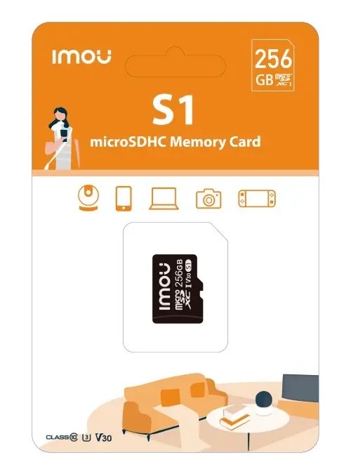 MICRO SD 256GB IMOU S1 CLASS 10 V30 /  ST2-256-S1