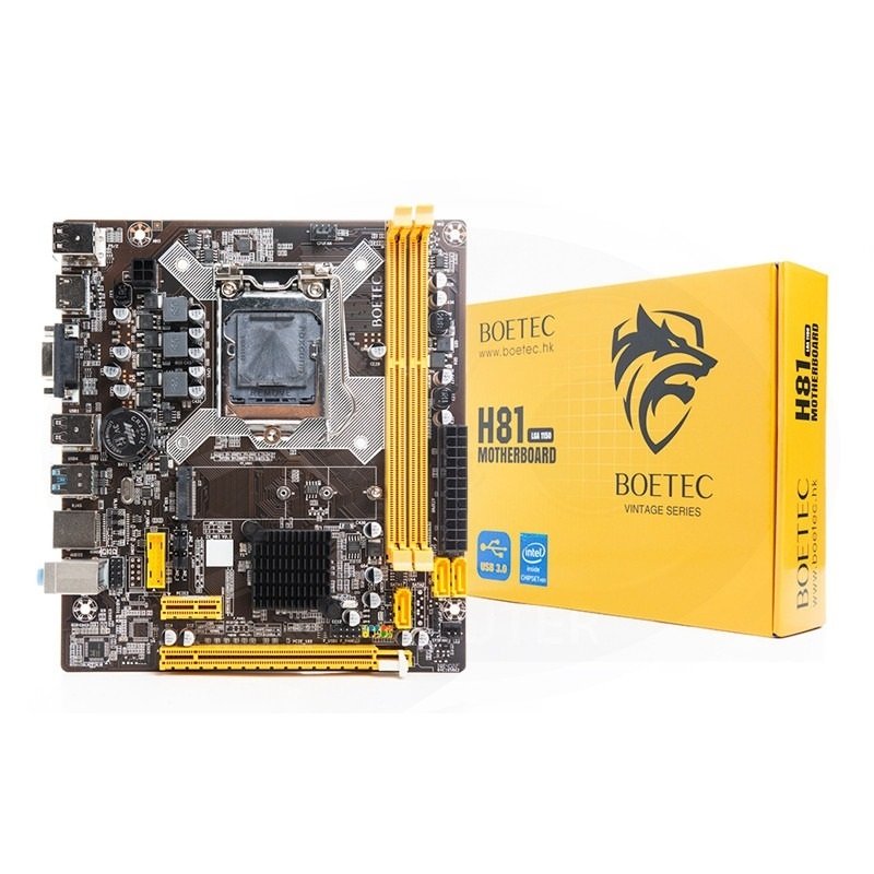 PLACA MADRE BOETEC H85 M.2 INTEL 4TA Y 5TA GENERACION