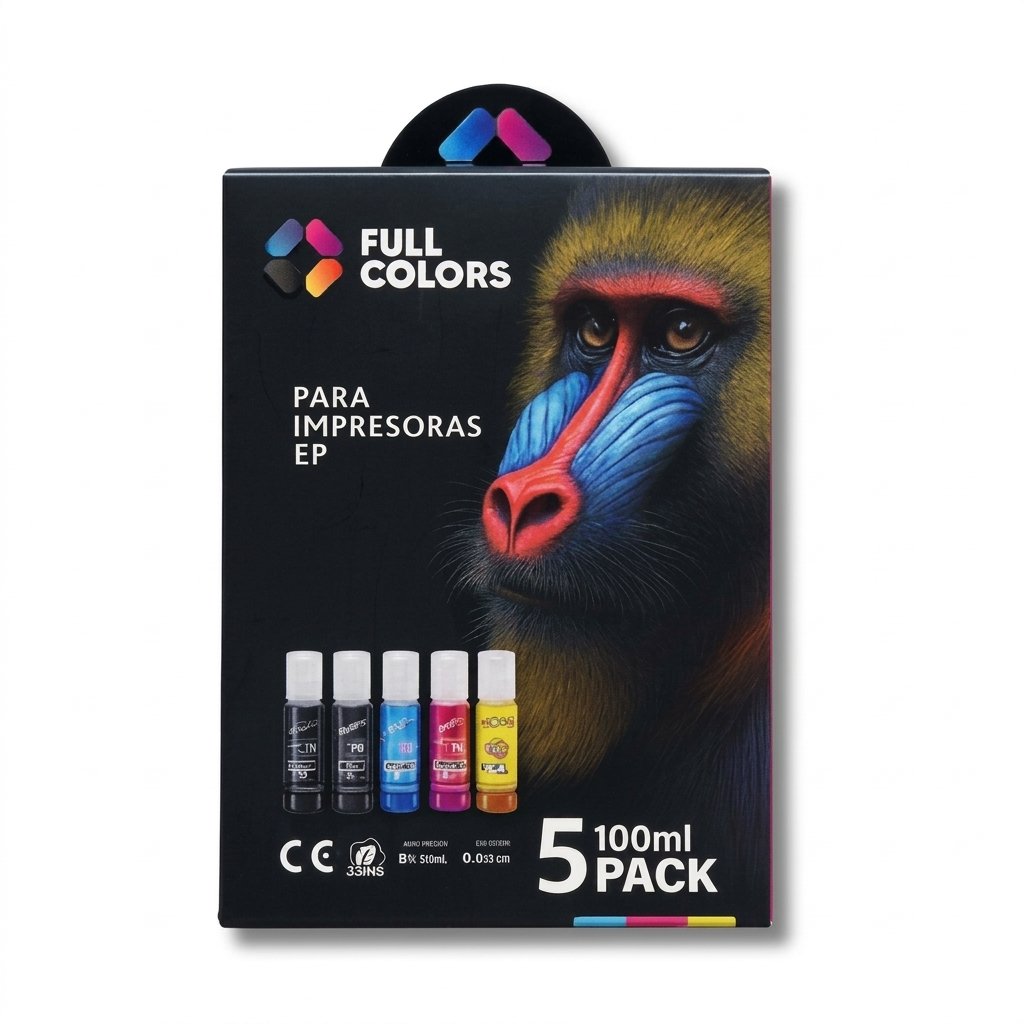 TINTA FULL COLORS FC-501 PACK 100ML (504/544)