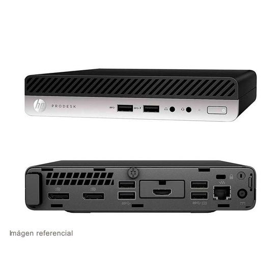 PC HP PRODESK 400 G5 MINI | CORE i5-9500T, RAM 8GB,500gb, W10P - (Usado Operativo)