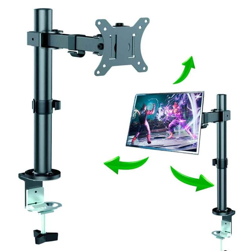 RACK DE MESA PARA MONITOR BW-01 DE 15" A 30" MEDIDA VESA