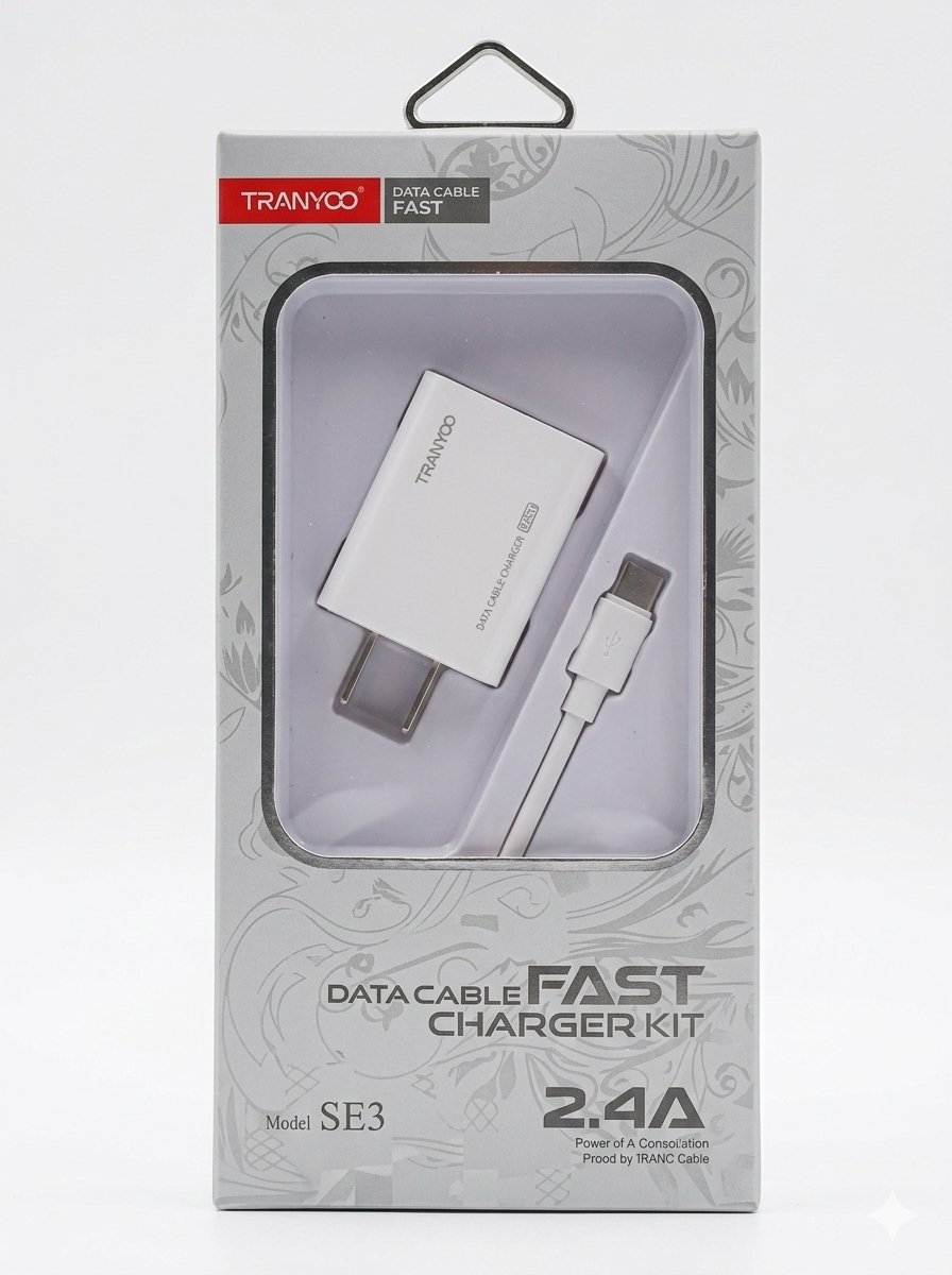 CARGADOR TRANYCO SE3 IPHONE 2.4A