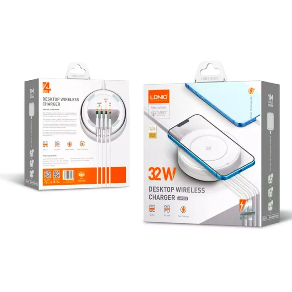 CARGADOR INALAMBRICO XIAOMI 20W WPC02ZM