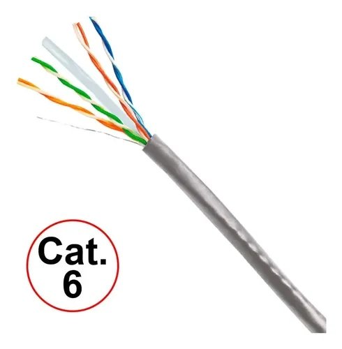 CABLE UTP CAT 6 DIXON 3060 PR./ METRO