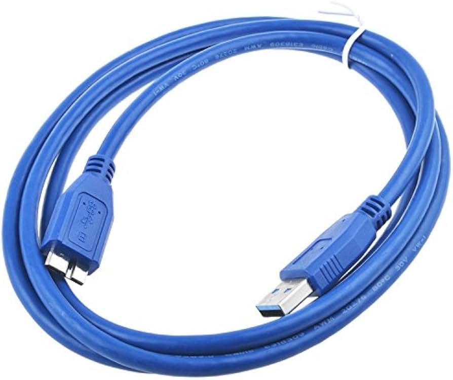 CABLE USB 3.0 DE DISCO DURO AZUL 1.5M / KNT-935