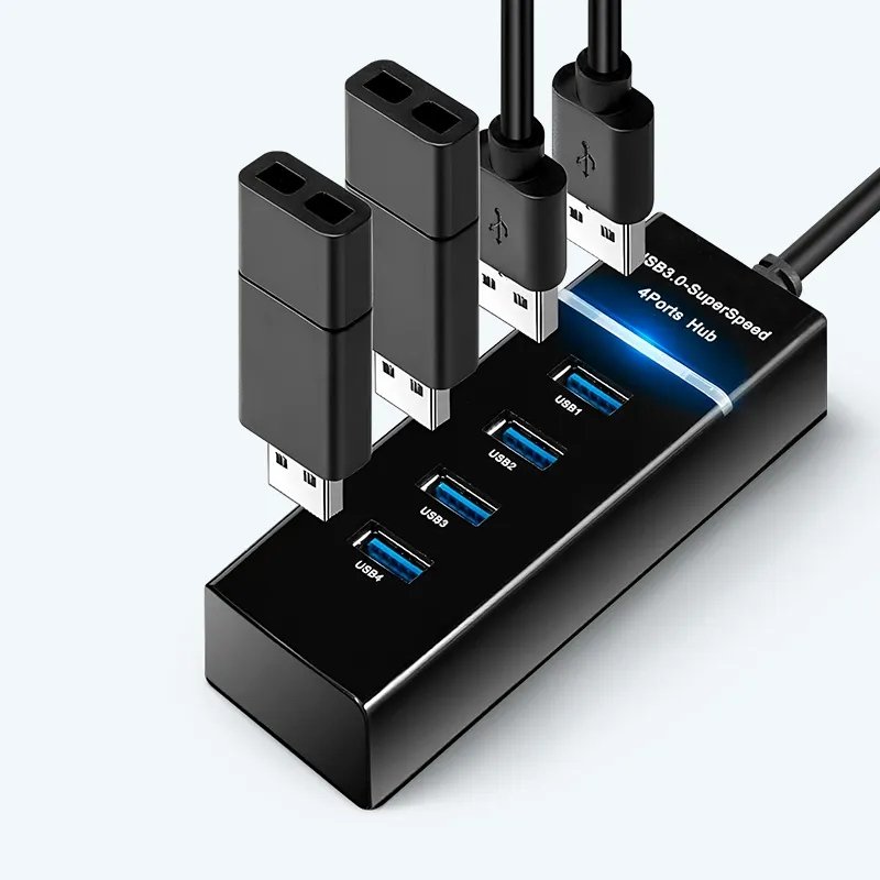 HUB USB HOCHI #148  4 EN 1, 3.0