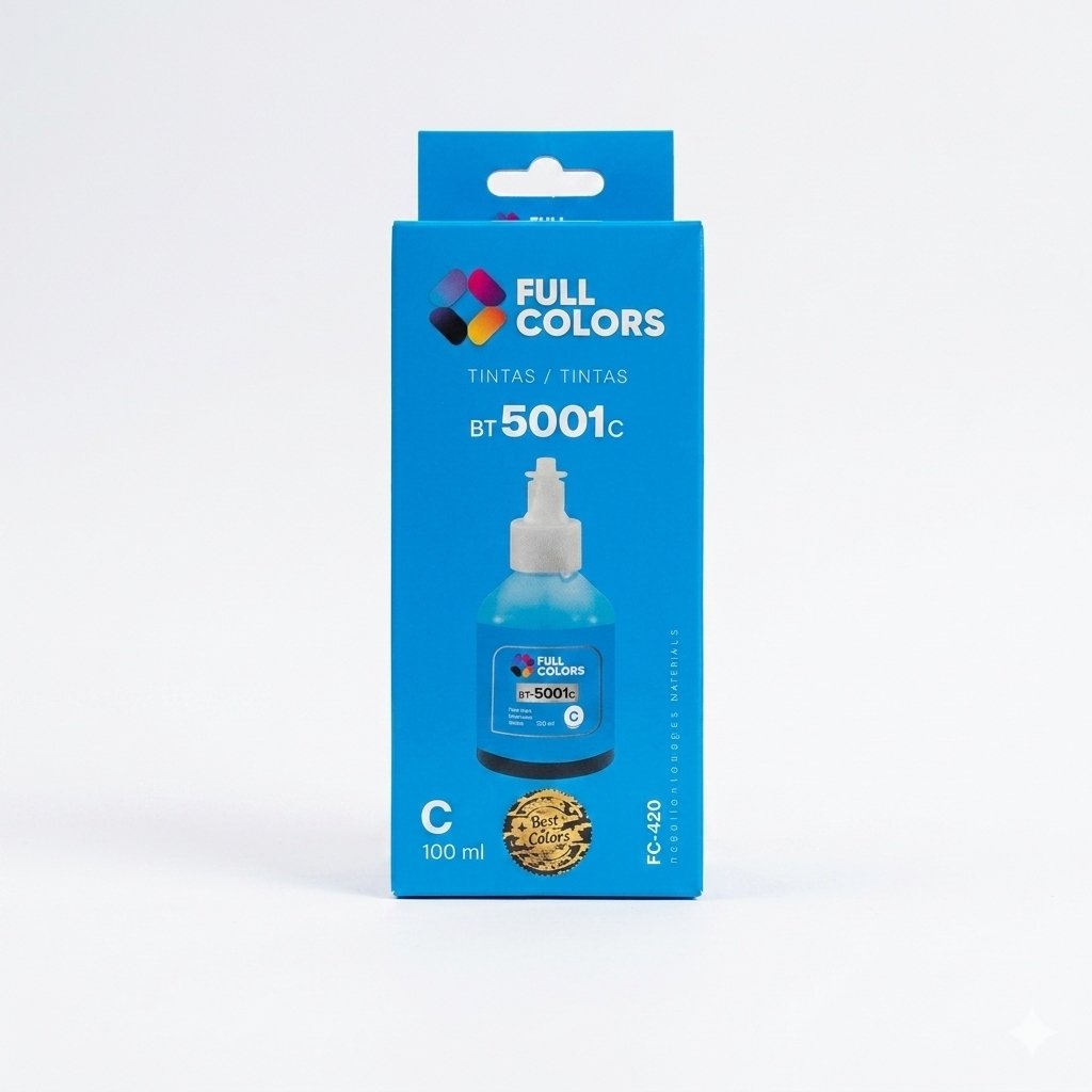TINTA FULLCOLORS FC-420 CYAN PARA BROTHER 100ML