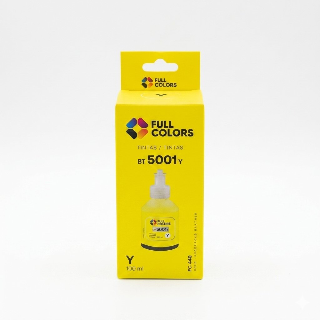TINTA FULLCOLORS FC-440 YELLOW PARA BROTHER 100ML